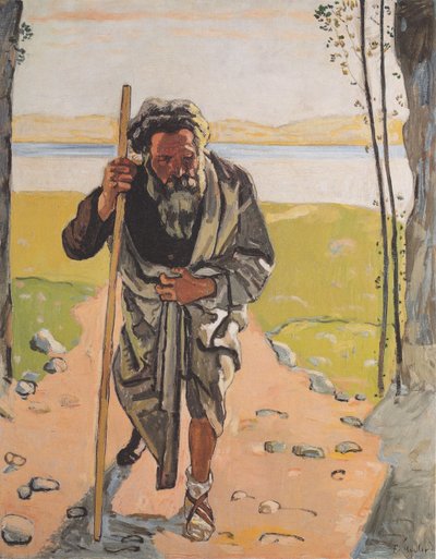 Ahasverus door Ferdinand Hodler